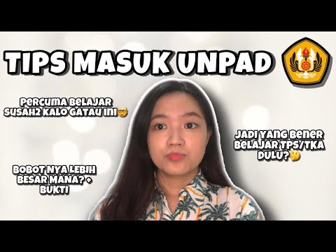 STRATEGI UTAMA MASUK UNIVERSITAS PADJADJARAN | PEJUANG UNPAD WAJIB NONTON #STUDYSMART