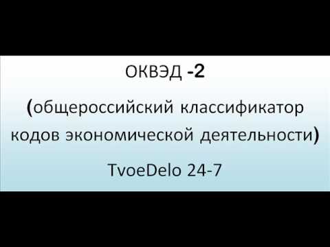 ОКВЭД -2 / TvoeDelo 24-7