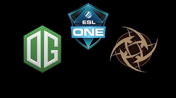OG vs NiP ESL One Katowice 2019 Highlights Dota 2