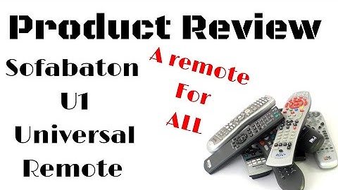 💥PRODUCT REVIEW 💥All New Sofabaton U1 Universal remote November 2019