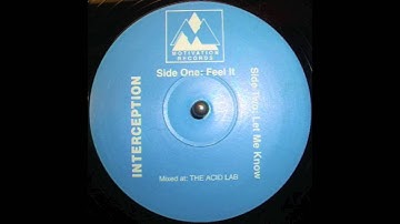 Interception ‎– Feel It