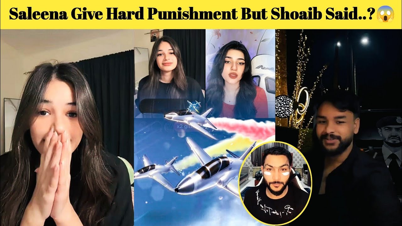 Saleena Give Hard Punishment But Shoaib Said..?😱 | Haileena