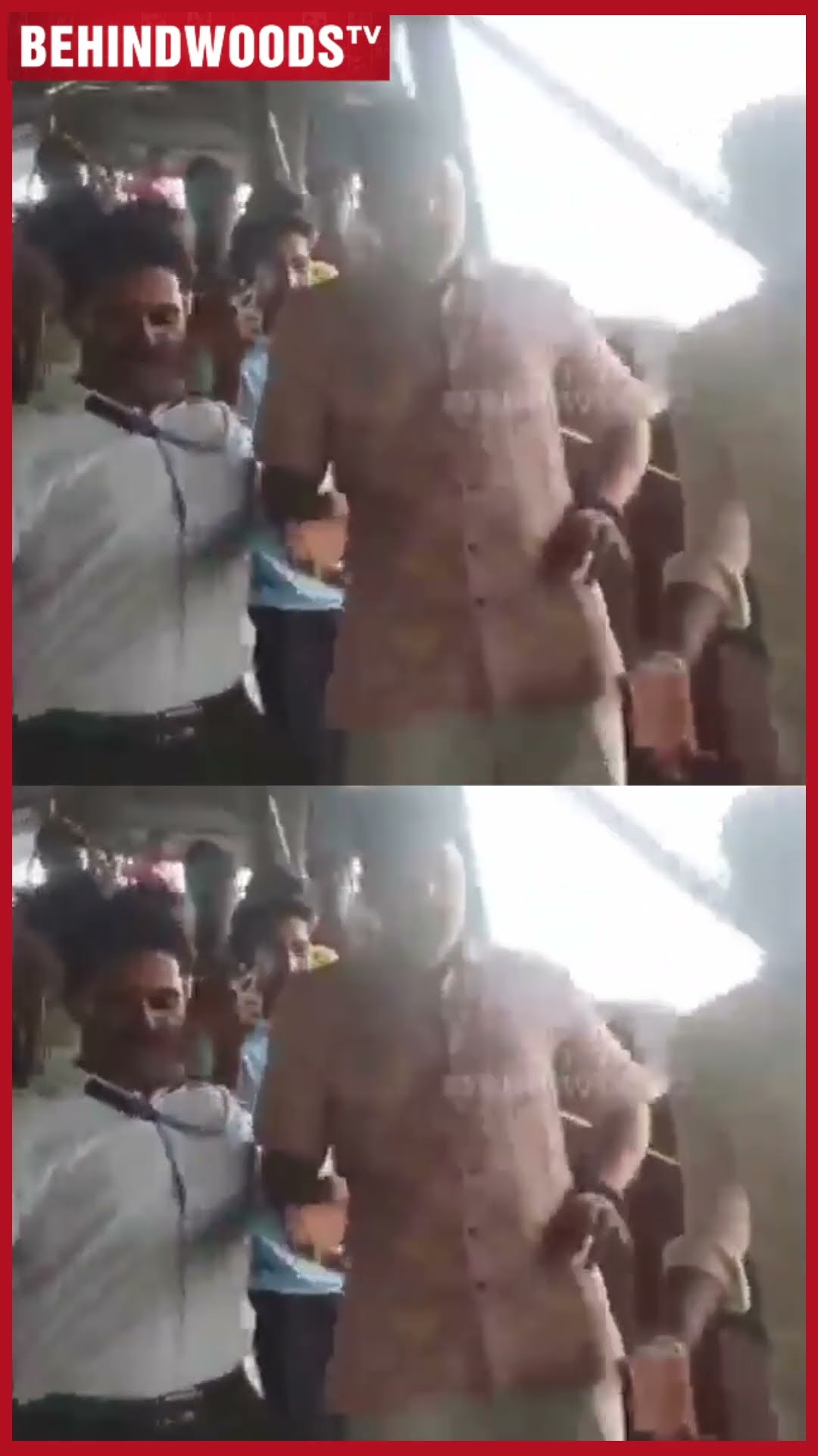 கூட்டத்தோடு கூட்டமாக 1035 படி ஏறி வந்த Jayam Ravi ?