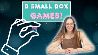 8 Small Box Games | Small Box Board and Card Games