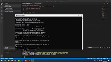 Python desde cero parte 03: "Tipo de datos y conversión de datos"