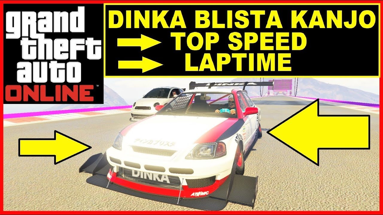 GTA Online new fastest Compact Car DINKA BLISTA KANJO !? Top Speed & Laptime Test