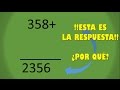 Resultado de una suma antes de conocer los sumandos! Explicación!!