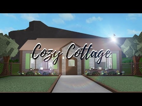 BLOXBURG| Cozy Cottage (Budget Build) 28k - YouTube