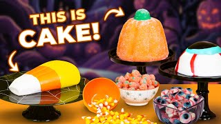 GIANT Halloween CANDY made from CAKE! Candy Corn, Pumpkin & EYEBALL! | How To Cake It/ Yolanda Gampp by How To Cake It 63,345 views 6 months ago 11 minutes, 4 seconds