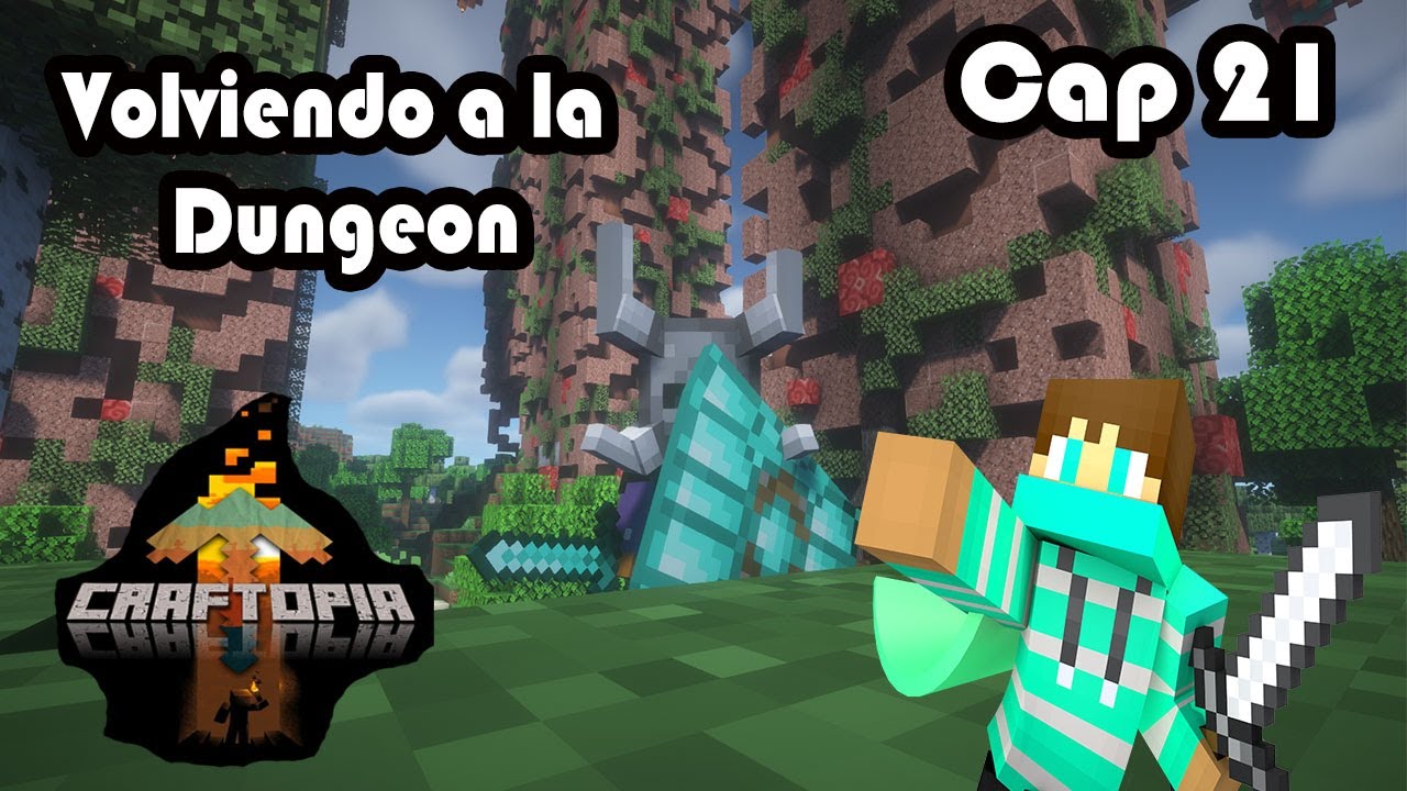 VOLVIENDO A LA DUNGEON!!💀 | SERIE DE +100 MODS | CrafTopia #21