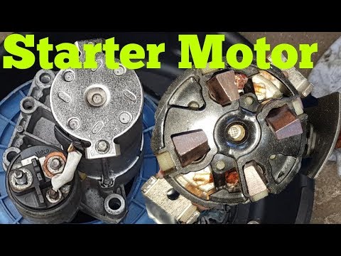 HOW TO REPAIR PEUGEOT PARTNER STARTER MOTOR ( PART 2 )