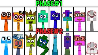Incredibox Sprunki OC All 1.5~9.5 From Numberblocks | Phase 1 to Phase 2