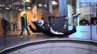 Neutral position of the body on the abdomen (LEVEL UP, BELLY FLY)