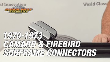 1970-1973 Camaro & Firebird Subframe Connectors | A quick look!