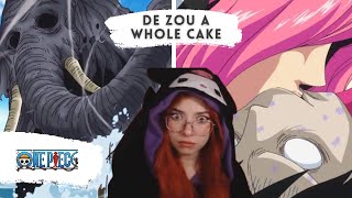 ¿¿REIJU BESA A LUFFY?? ¿ZUNESHA HABLA CON MOMO? - Zou a Whole Cake  Alicefuu 