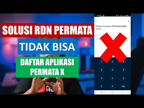 Solusi RDN Permata Yang Terkendala Ketika di Daftarkan Aplikasi Permata X | Gratis 100 Ribu