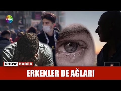 'Erkekler ağlamaz' şehir efsanesiymiş!