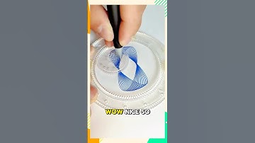 Hoeveel cirkels zijn er getekend? 🤔#2024 #shorts #Spirograph