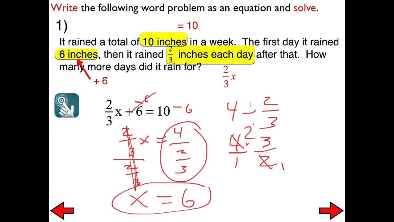 how to solve word problems with rational numbers