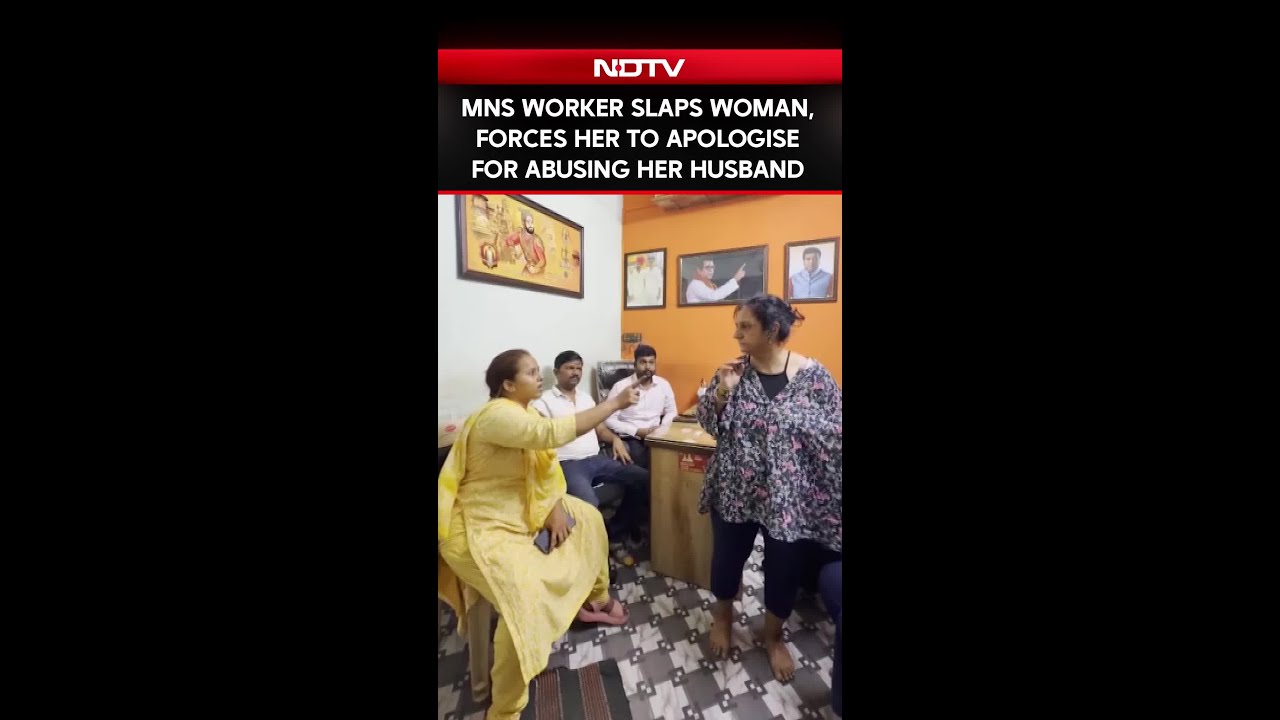 MNS Worker Slaps Woman, Forces Her To Apologise For Abusing Her Husband