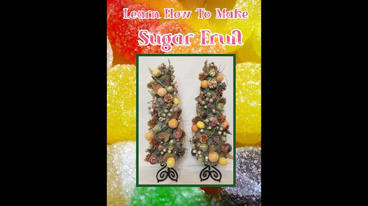 打造独特圣诞装饰！糖果水果制作教程！