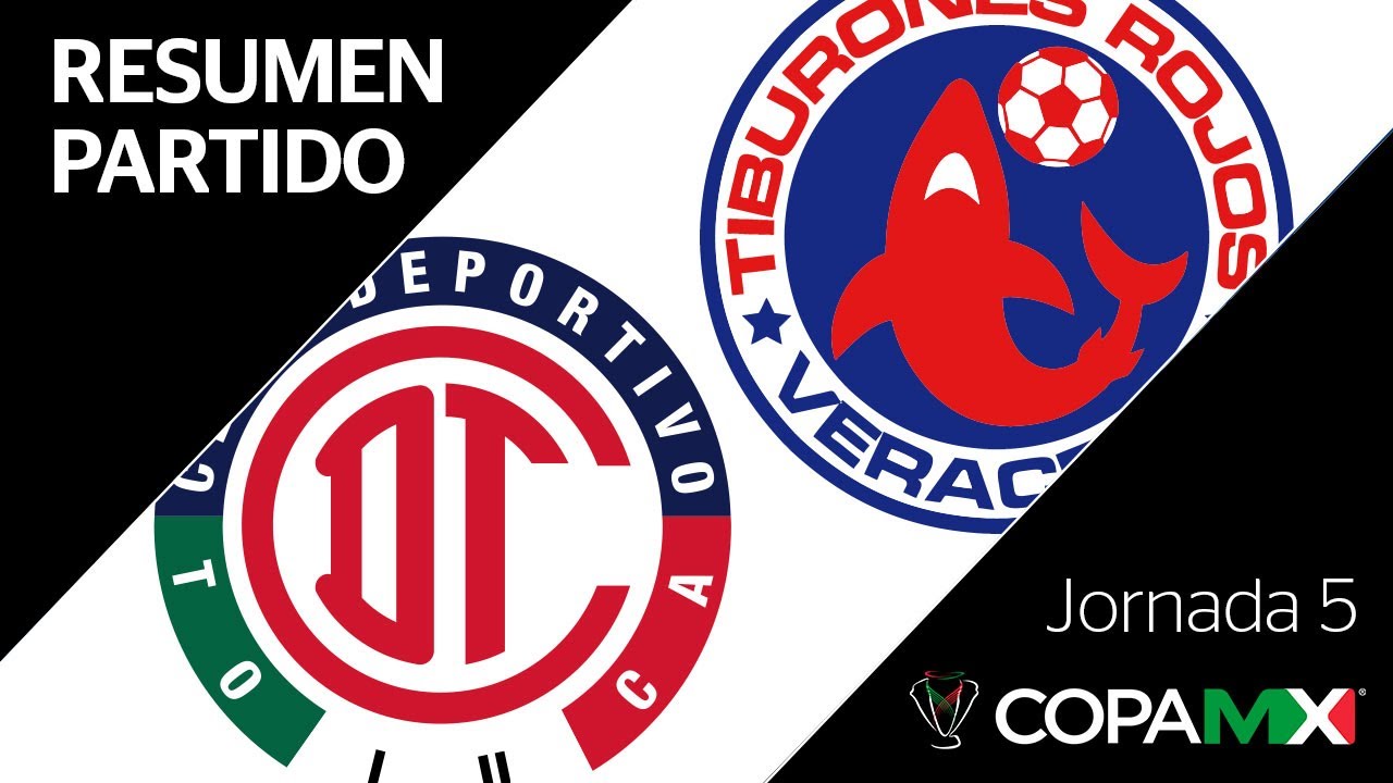 Resumen y Goles | Toluca vs Veracruz | Copa MX - Apertura 2019  - Jornada 5