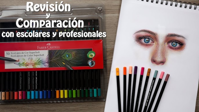 Faber Castell Polychromos vs Prismacolor Premier - Comparación de lápices  de colores profesionales 