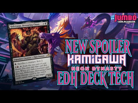 New Kamigawa Spoiler! Hidetsugu Devouring Chaos Commander Deck Tech