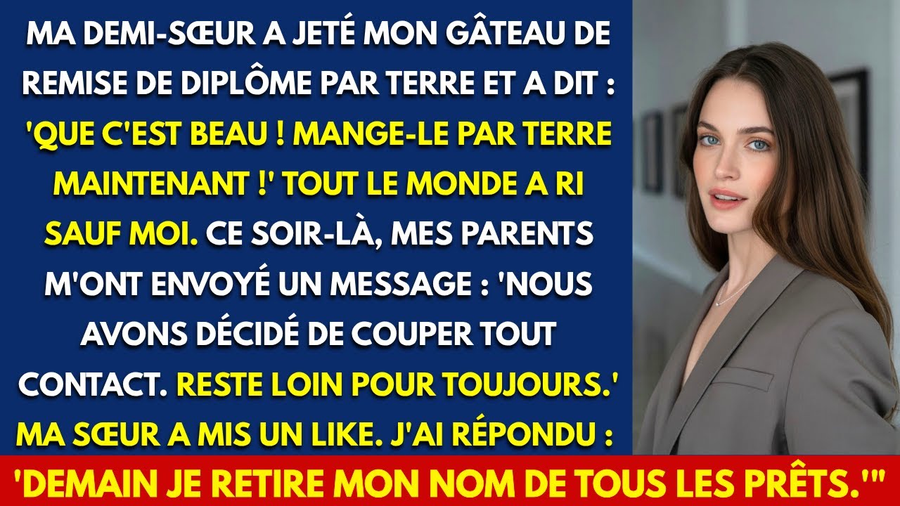 C'est l’histoire du jour où j’ai découvert que ma propre famille m’avait utilisée pendant des années. Mon père, ma belle-mère, même ma demi-sœur… tous m’ont fait signer des papiers que je n’ai...