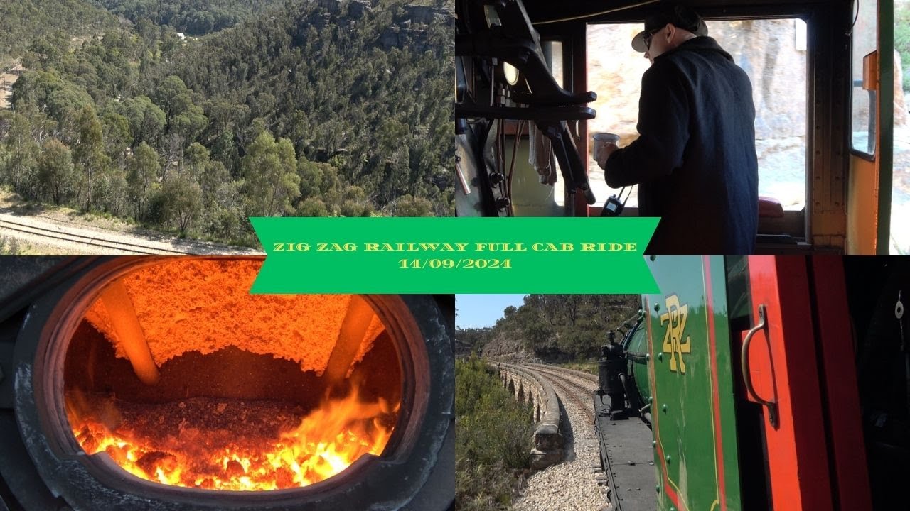 zig zag railway full cab ride 14/09/2024