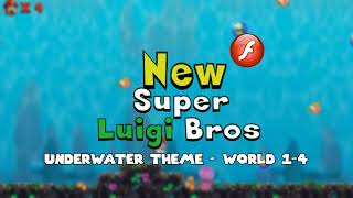 Underwater Theme - World 1-4 - New Super Luigi Bros (Flash Game)