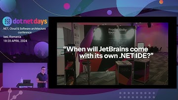 Maarten Balliauw- Microservices for building an IDE – The innards of JetBrains Rider