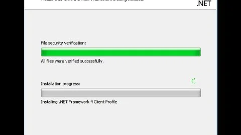 .NET framework 4 stuck forever, not installing (FIXED Error)