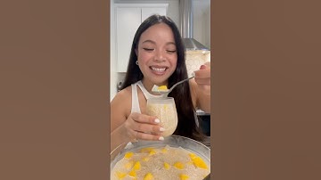 Mango Sago — dairy free, vegan, & not too sweet 😉 #dessertrecipe