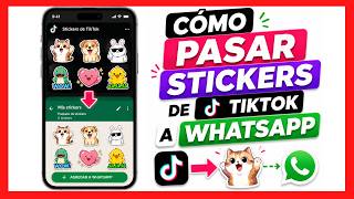 😱😉HOW TO TRANSFER TIKTOK STICKERS TO WHATSAPP😊 screenshot 4