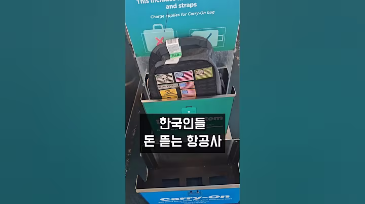 한국인들 돈 뜯는 항공사 조심하세요