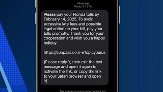 Scammers target drivers with fake toll-collection messages