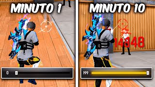 Free Fire but my sensitivity increases every minute!! 🥵