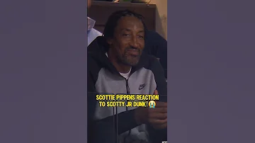 Scottie looked SO PROUD of Scotty Jr!😅