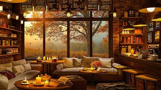 Relaxing Morning at Cozy Coffee Shop Ambience ☕ Smooth Piano Jazz Instrumental Music for Study, Work