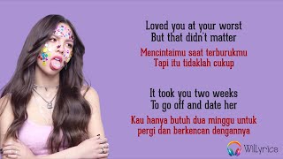 Traitor  Olivia Rodrigo lirik Lagu Terjemahan