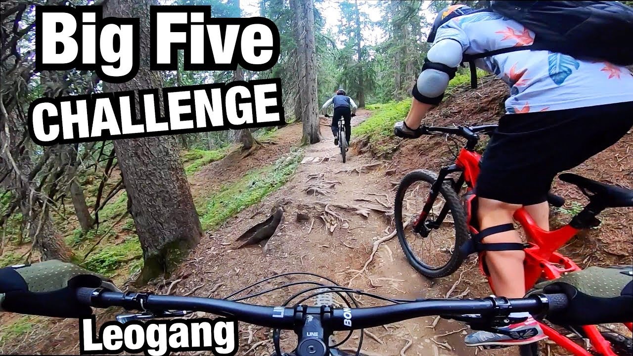 BIG FIVE CHALLENGE! ПЕРЕЕЗД ПО ТРЕЙЛАМ ИЗ LEOGANG в SAALBACH HINTERGLEMM