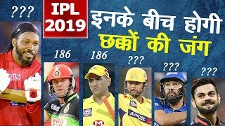 Chris Gayle on Top - Most Sixes Record in IPL History - IPL All Time Records