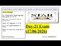 @StarPublication||Day-21 Exam question paper explanation video|| AP TET 2026 DSC Free Exam series