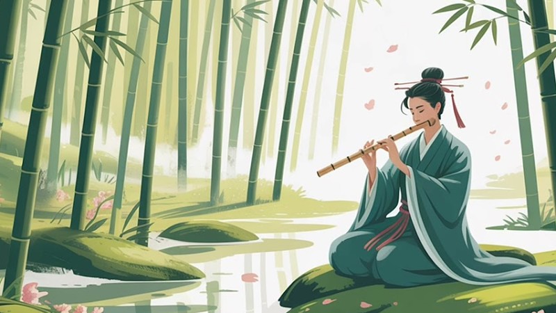 “Path Of Serenity – Chinese Flute Music For Calm, Focus & Healing”