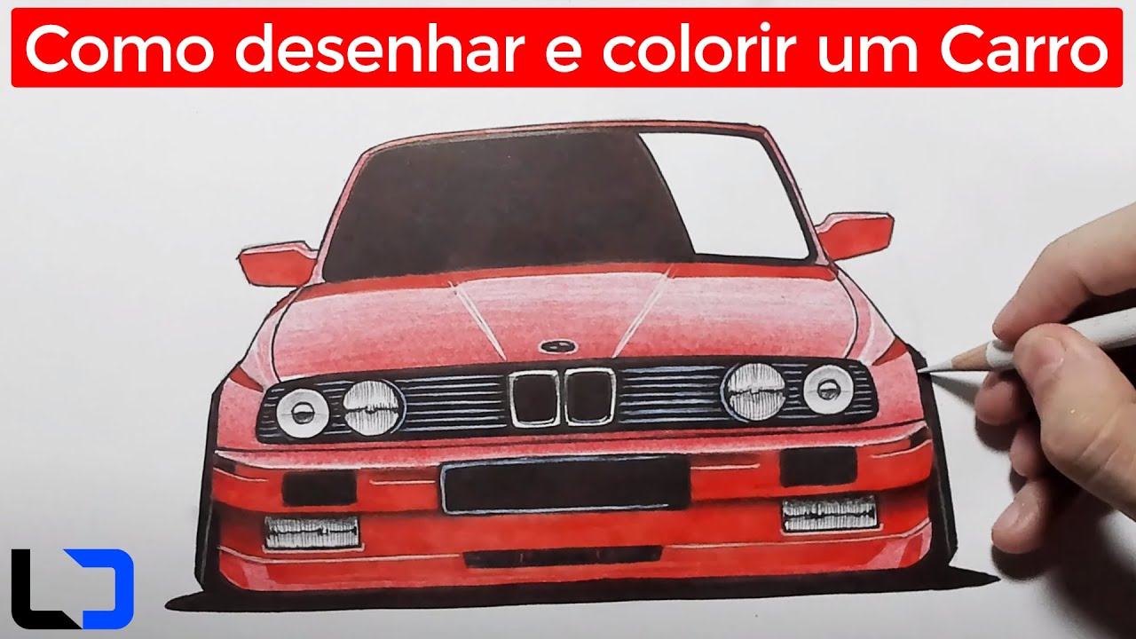 Jogos de Colorir Desenhos Online: Carro Fusca