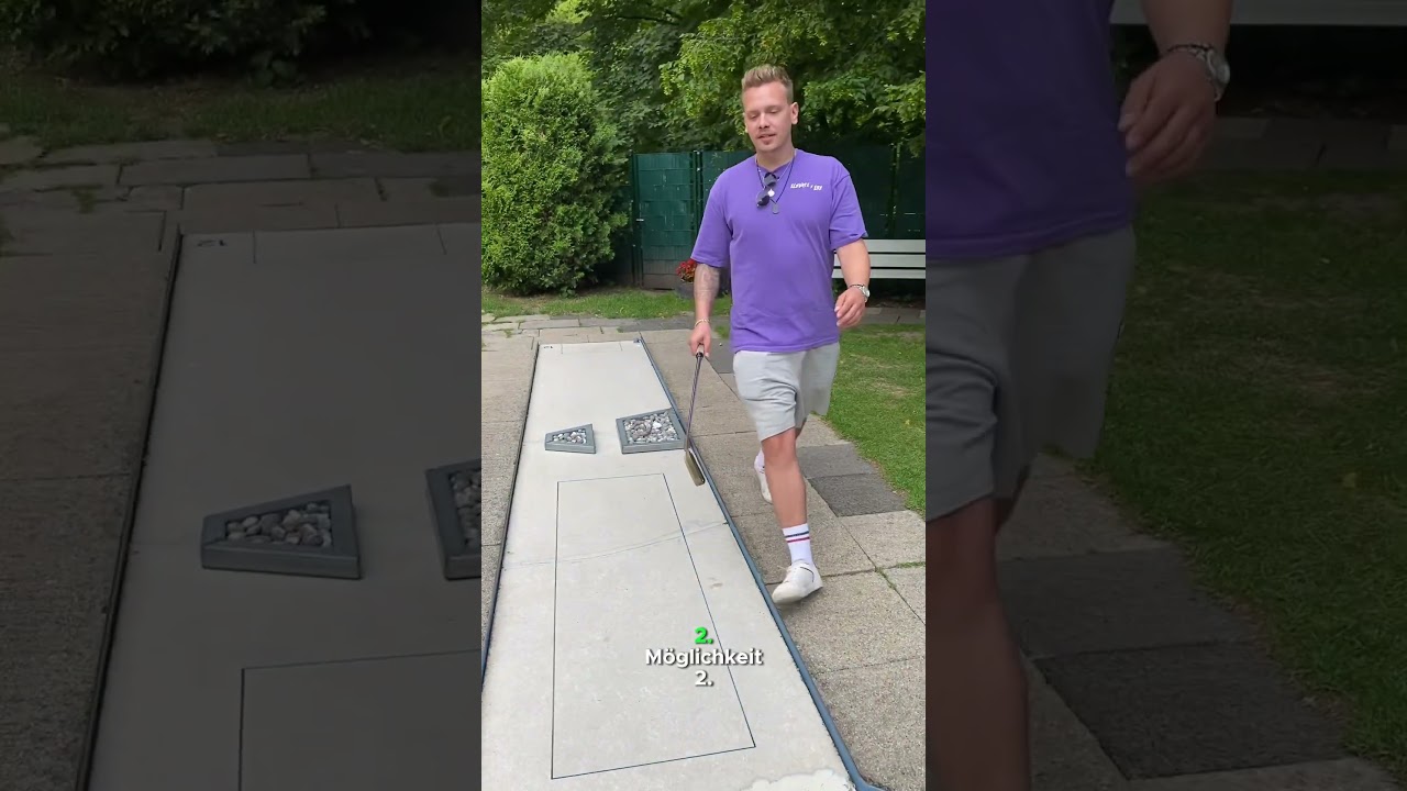 Habt ihr schonmal so ne Kurve von nem Minigolfball gesehen? Ich vorher nicht😅 