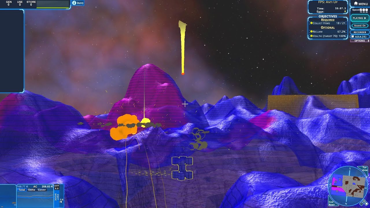 FPS: Anti Up, by qople | Creeper World 4 Colonies 