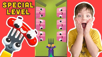 How high can jump on the jelly | FORK N SAUSAGE | Gameplay with Ima