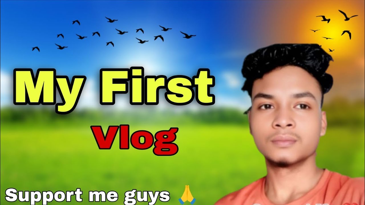 my first vlog || my first vlog viral || my first vlog today - YouTube
